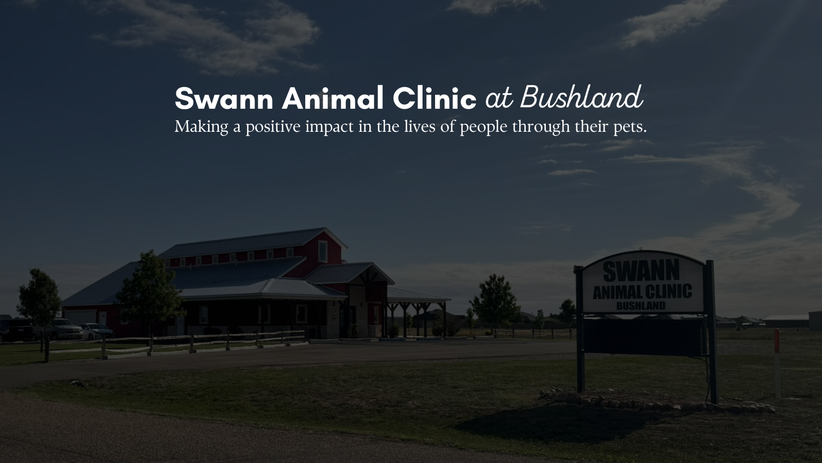 Swann Animal Clinic at Bushland