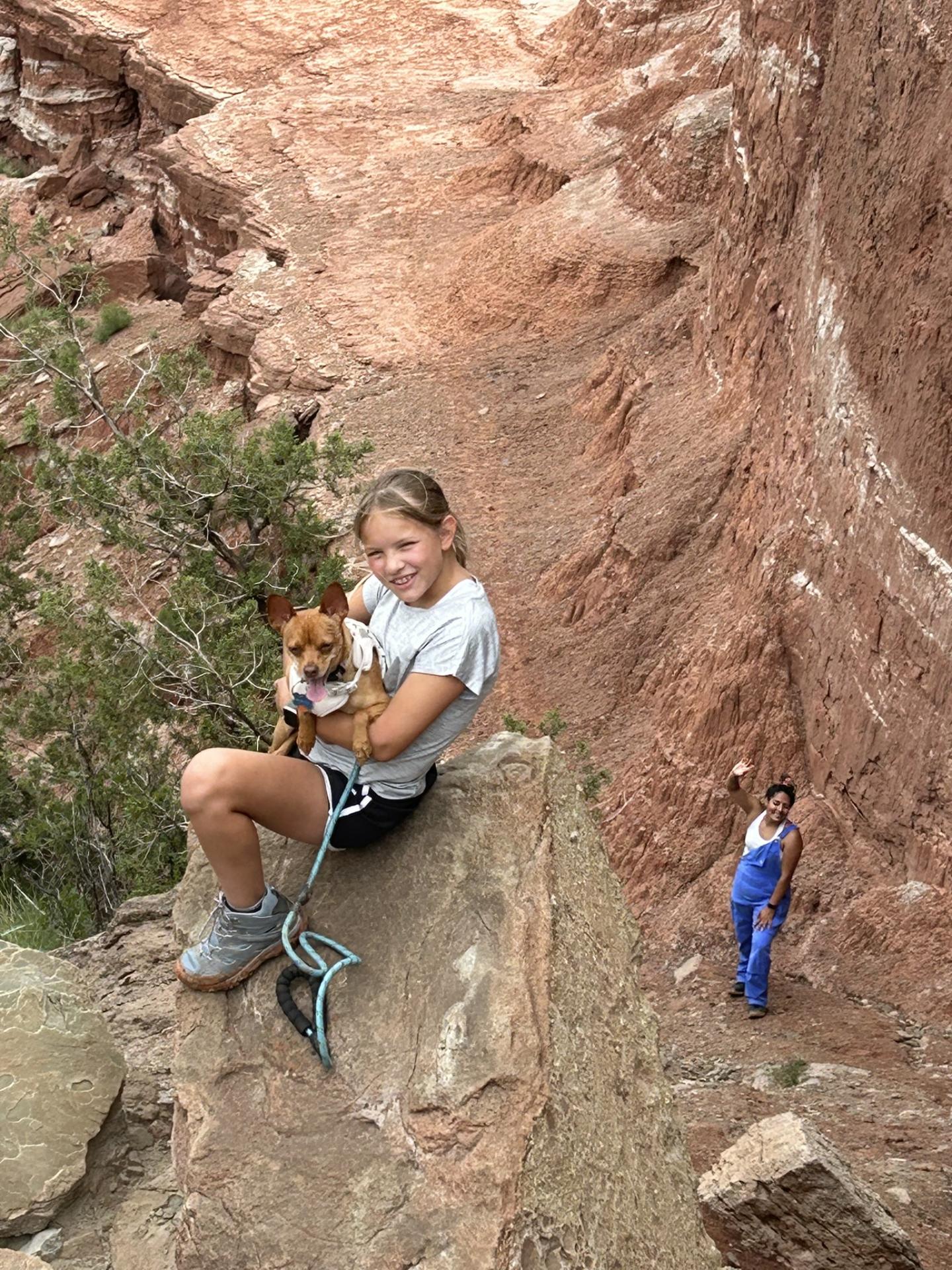 Dr Solis on a hike